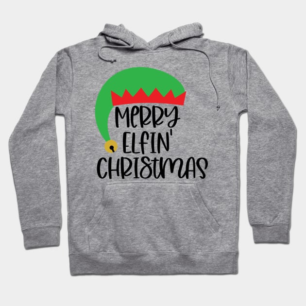 Merry Elfin Christmas Hoodie by The Studio Style